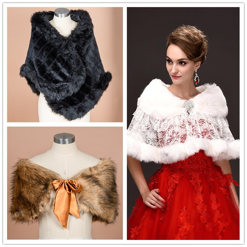 Stole Wedding Shawl - 女性用フェイクファースカーフ,ウェディングスカーフ,イブニングショール,あらゆるスタイル,ファッション