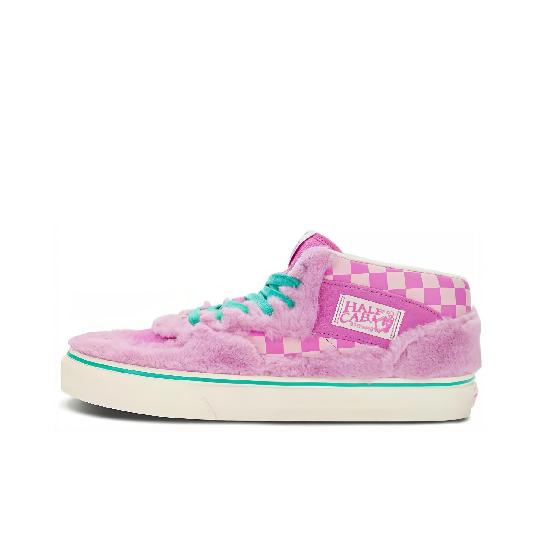 Vans Shoes Authentic - Vans ハーフキャブ ミッドトップ スケートボードシューズ ユニセックス ピンク