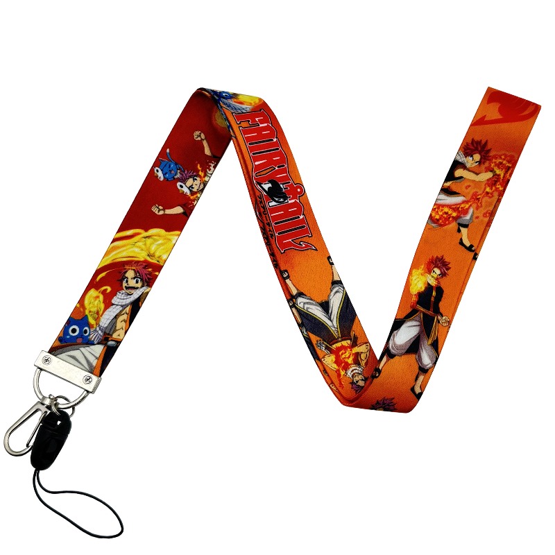 5個入り フェアリーテイル アニメ周辺グッズ キーホルダー付 - Lanyard Badge Holder のレビューと価格