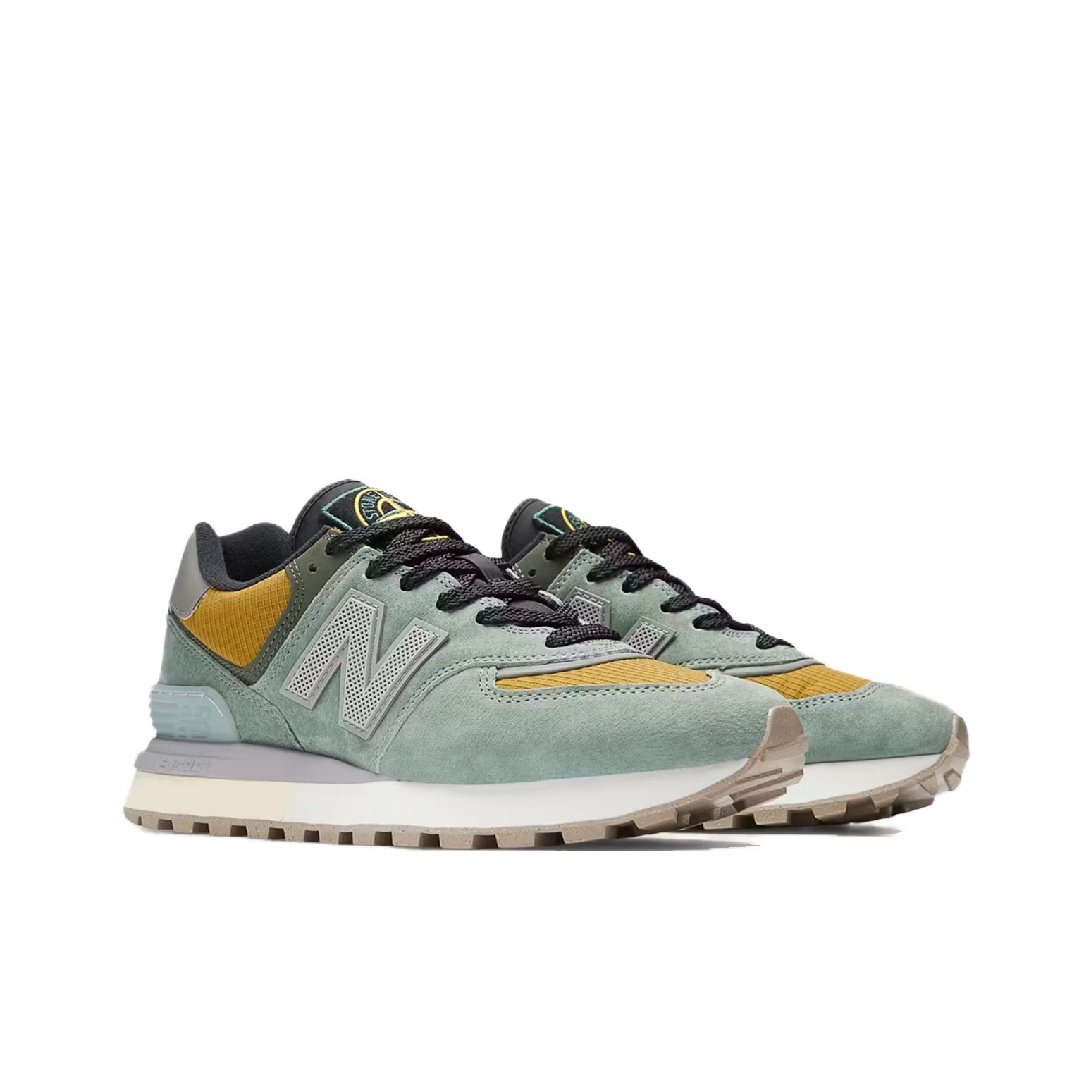 ニューバランス x ストーンアイランド NB 574 ロート - New Balance Shoes 574 のレビューと価格